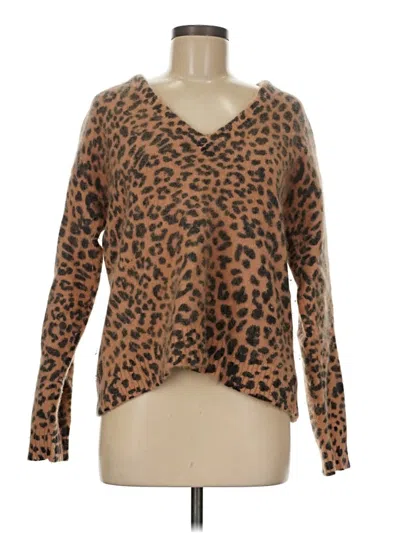 Pre-owned Michael Michael Kors Wool Pullover Sweater In Brown