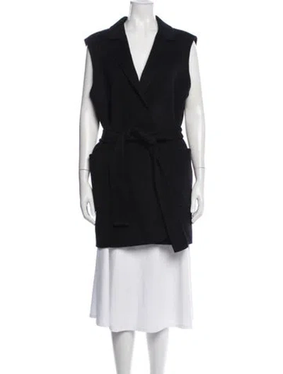 Pre-owned Michael Michael Kors Wool Vest W/ Tags In Black
