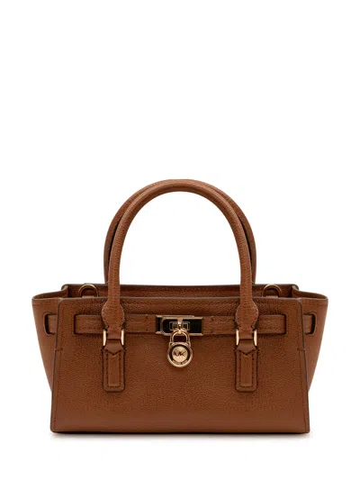 Michael Michael Kors Xs Ew Satchel Xbody Mini Satchel Bag In Luggage