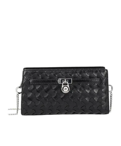 Michael Michael Kors Xs Hamilton Moderne Crossbody Bag In Black
