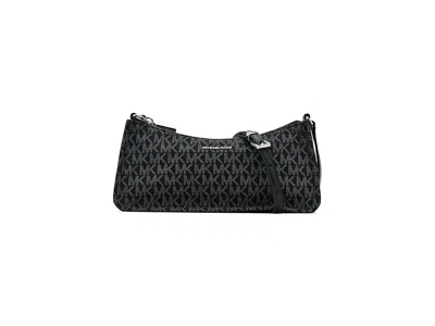 Michael Michael Kors Zadie Small East West Top Zip Crossbody Handbags Black: One Size