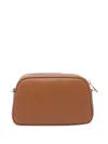 Michael Michael Kors Zip-closure Logo-detail Shoulder Bag In Brown