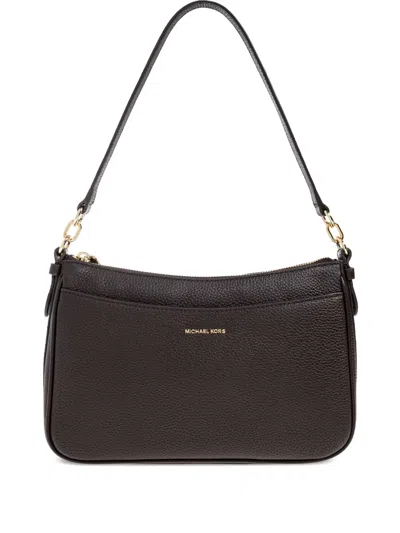 Michael Michael Kors Zip-top Shoulder Bag In Brown