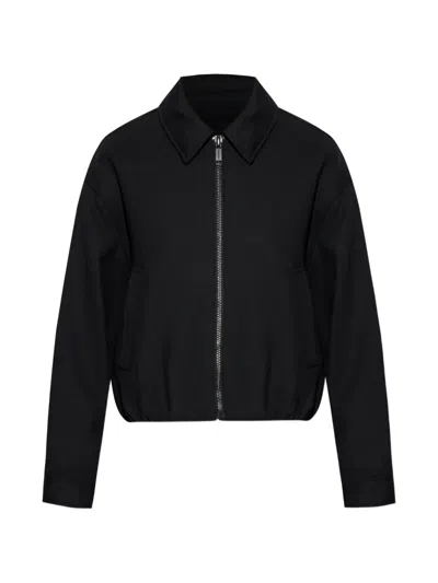Michael Michael Kors Zip-up Bomber Jacket In Black