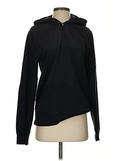 Pre-owned Michael Michael Kors Zip Up Hoodie In Black
