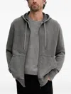 Michael Michael Kors Zip-up Hoodie In Gray