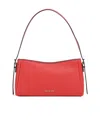 Michael Michael Kors Zippered Shoulder Bag In Red