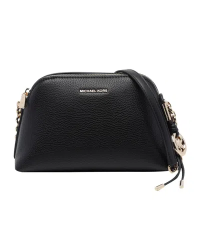Michael Michael Kors Zippered Shoulder Bag In Purple