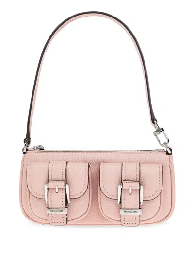 Michael Michael Kors Zoe Shoulder Bag In Rosa
