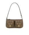 Michael Michael Kors Zoe Small Pebbled Leather Pochette