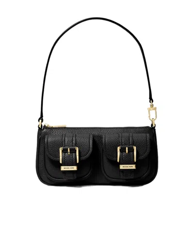 Michael Michael Kors Zoe Small Shoulder Bag In Black