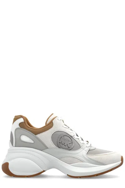 Michael Michael Kors Zuma Sneakers In Beige