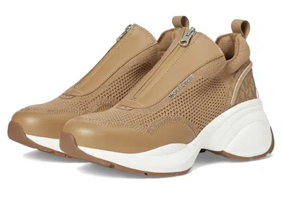 Michael Michael Kors Zuma Slip-on Trainer In Brown