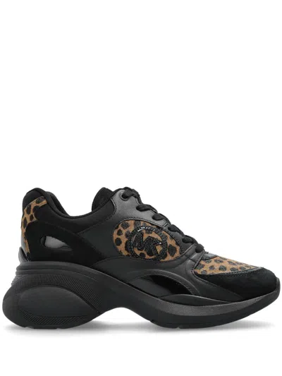 Michael Michael Kors Zuma Sneakers In Black