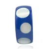 Michael Nash Jewelry Women's Blue / Neutrals Navy Blue And Mother Of Pearl Deco-style Spotted Bracelet In Blue