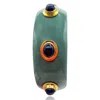 Michael Nash Jewelry Women's Blue Renee Bangle In Turquoise Resin And Lapis Stones In Blue