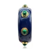 Michael Nash Jewelry Women's Green / Blue Renee Bangle In Lapis Resin And Malachite Stones In Multi
