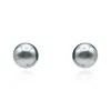 Michael Nash Jewelry Women's Grey Mabe Pearl Resin Clip On Earrings
