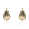 Michael Nash Jewelry Women's Matte Gold Resin Hoop Earrings