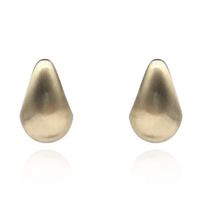Michael Nash Jewelry Women's Matte Gold Resin Hoop Earrings