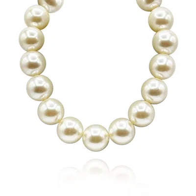 Michael Nash Jewelry Women's White / Neutrals Pearl Gumball Size Choker