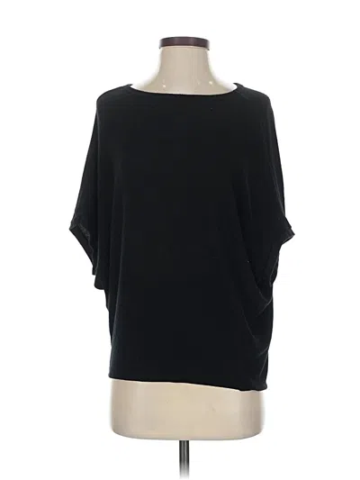 Pre-owned Michael Stars 3/4 Sleeve T-shirt In Black