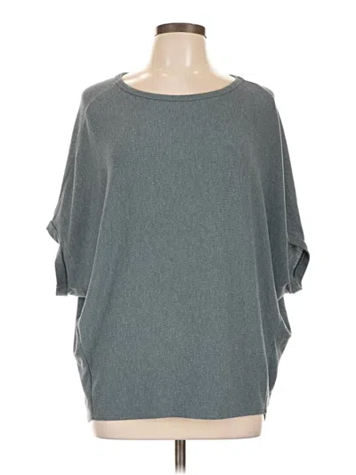 Pre-owned Michael Stars 3/4 Sleeve T-shirt In Gray