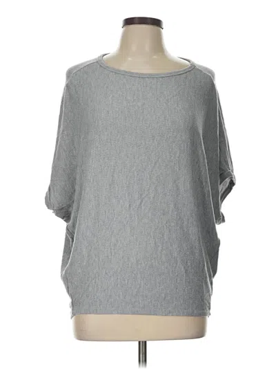 Pre-owned Michael Stars 3/4 Sleeve T-shirt In Gray