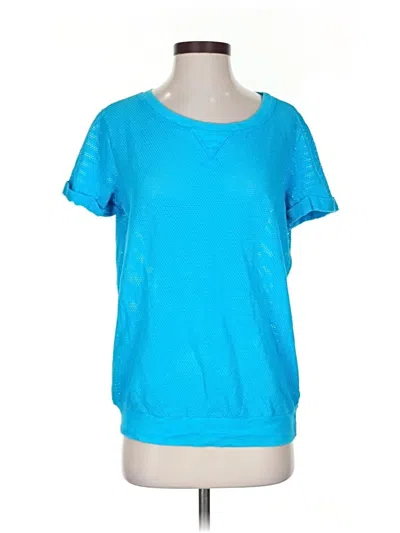 Pre-owned Michael Stars Active T-shirt In Blue