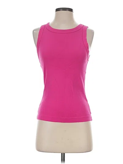 Pre-owned Michael Stars Active Tank Top In Pink