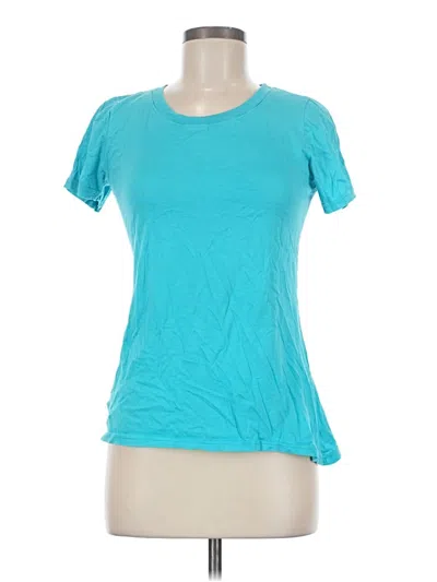 Pre-owned Michael Stars Active T-shirt In Teal