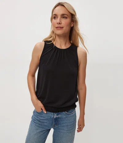 MICHAEL STARS AKIRA SMOCKED BOTTOM TANK