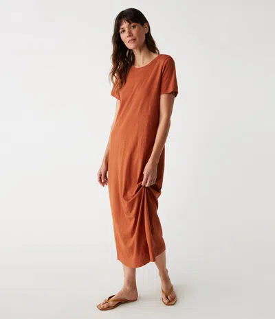 Michael Stars Alanis Midi Dress In Toffee