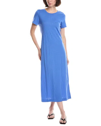 Michael Stars Alanis Midi T-shirt Dress In Blue