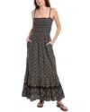 Michael Stars Alejandra Smocked Maxi Dress