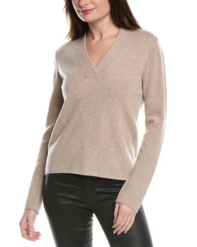 Michael Stars Alena Wool & Cashmere-blend Sweater In Pink