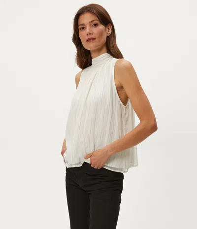 MICHAEL STARS ALICIA TIE NECK TOP