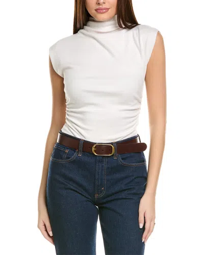 Michael Stars Amara Crop Tee In Plum