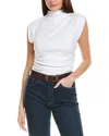 Michael Stars Amara Crop Tee In White