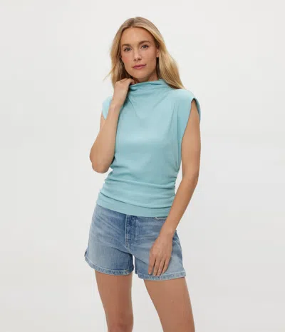 Michael Stars Amara Power Shoulder Tee