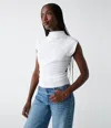 Michael Stars Amara Crop Tee In Brrw