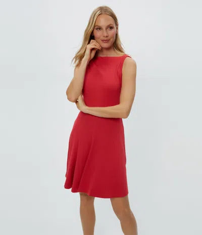 Michael Stars Andy Mini Skater Dress In Rumba