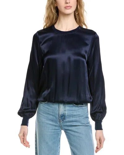 Michael Stars Ariel Sweatshirt In Blue