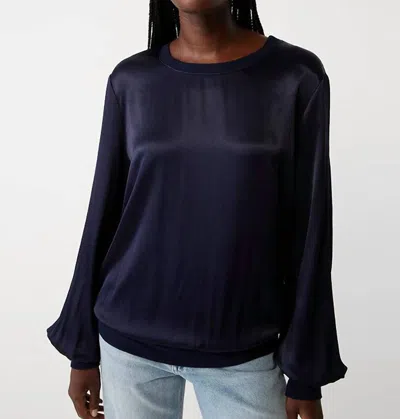 Michael Stars Ariel Sweatshirt In Nocturnal