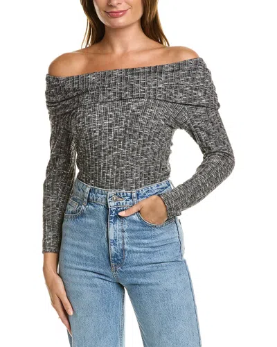 Michael Stars Aspen Sweater In Gray