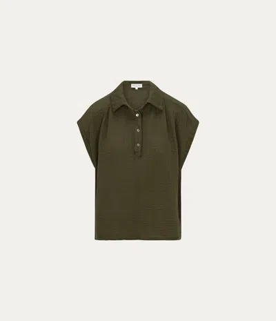 Michael Stars Avalon Gauze Top In Btcup
