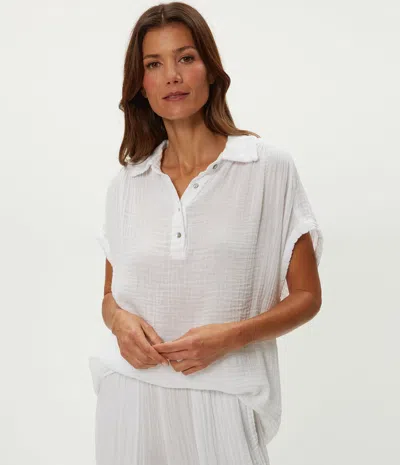 MICHAEL STARS AVALON GAUZE TOP