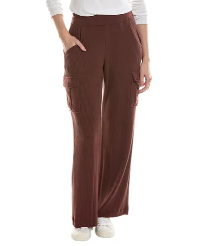 Michael Stars Avery Ribbed Cargo Pant In Animal Print