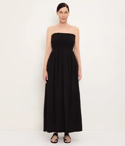 Michael Stars Bahia Smocked Dress In Black