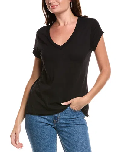 Michael Stars Baxter T-shirt In Black